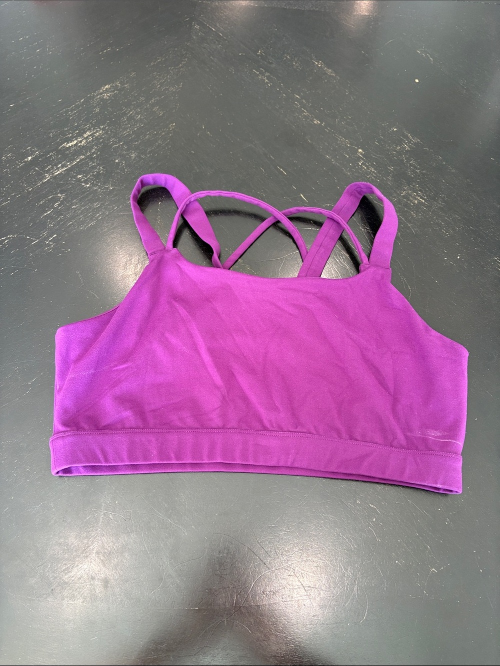 Purple Strappy Women's Bralette